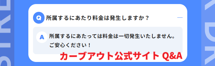 カーブアウト公式サイトの料金に関するQ&A